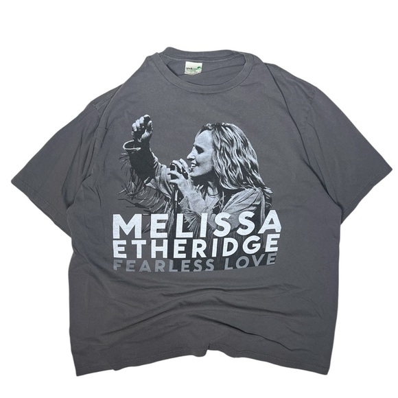 Melissa Etheridge Fearless Love Tour 2010 T Shirt 2X Concert Tee Vintage Rock - Picture 1 of 8